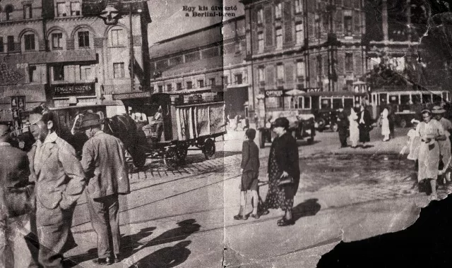 Ferenc Sandor in a  newspaper article