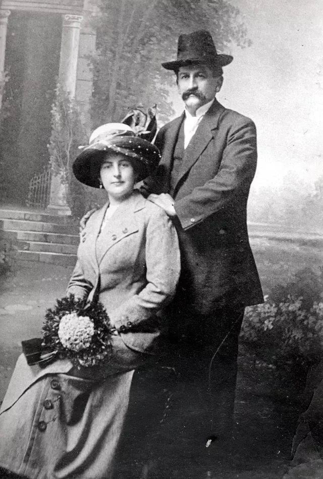 Irma und Adolf Roman Blum in Krumbach