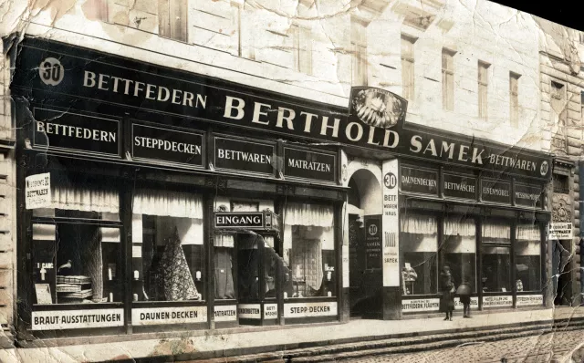 Das Geschäft in Wien von Gertrude Mechners Eltern