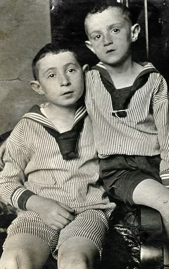 Herbert Lewin und sein Bruder Werner Lewin