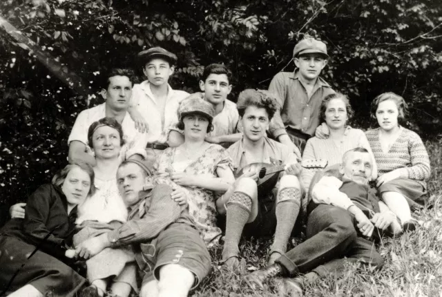 Hans Schwarz und seine spätere Frau Grete bei einem Ausflug