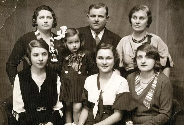 Ferenc [Franz] Rosenberg und Tante Manci