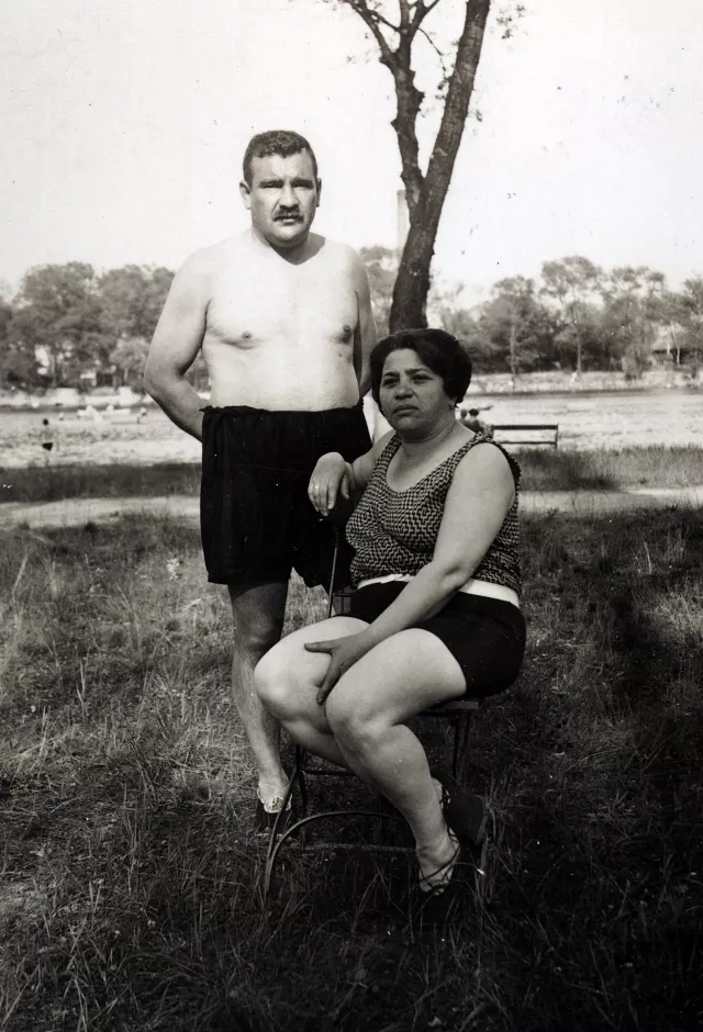 Klothilde und  Hans Schreiber in Wien Klothilde und  Hans Schreiber in Wien