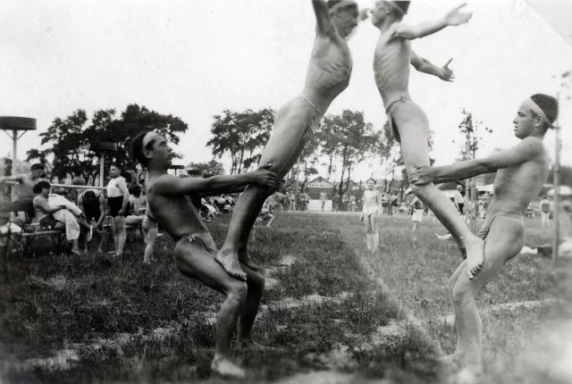 Walter Pick als Sportler in Wien Walter Pick als Sportler in Wien