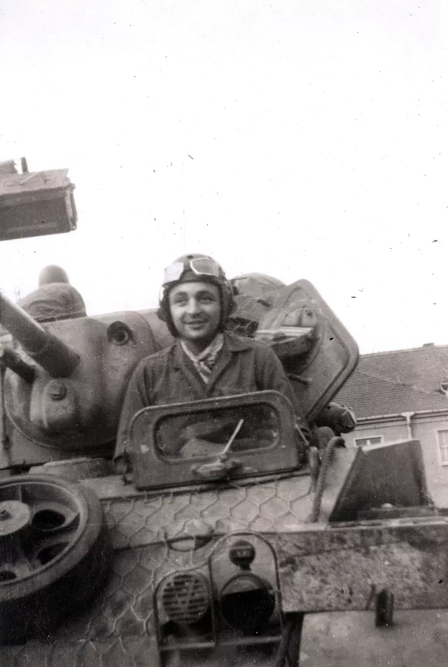 Walter Pick als Soldat der US Army im 2. Weltkrieg