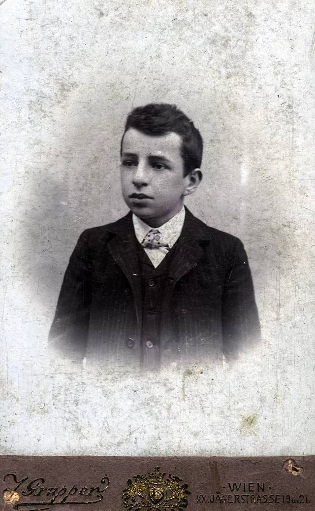 Emil Pick als Halbwüchsiger Emil Pick als Halbwüchsiger