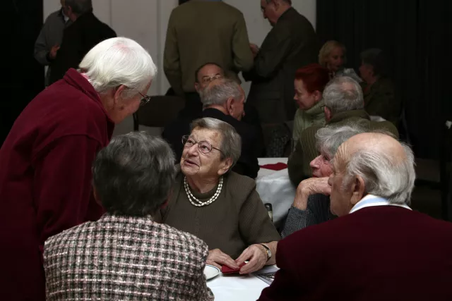 Johanna Tausig auf einer Feier Johanna Tausig auf einer Feier