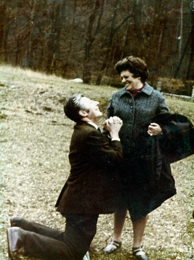 Prof. Kurt Rosenkranz und seine Frau Erika Rosenkranz