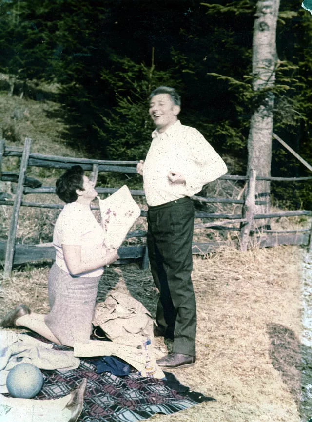 Prof. Kurt Rosenkranz und seine Frau Erika Rosenkranz