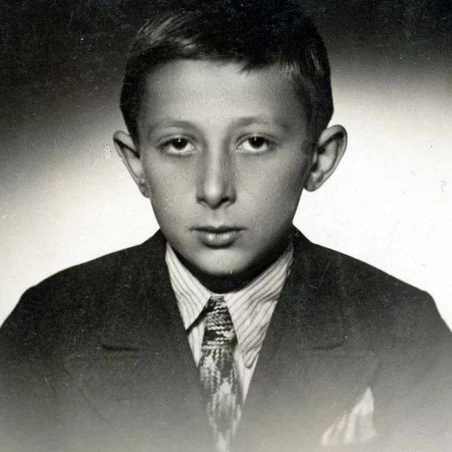 Prof. Kurt Rosenkranz als Elfjähriger in Wien