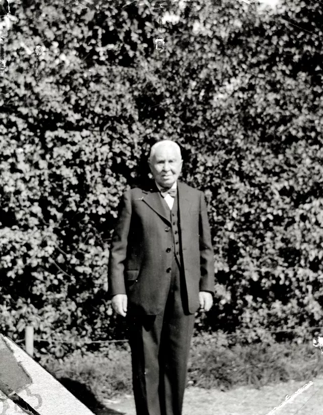 Mein Urgroßvater Issac Wonsch im Augarten