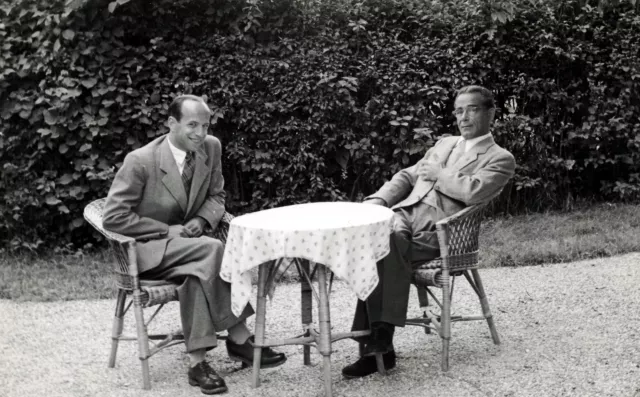 Paul Rona und sein Cousin Emmerich Strasser Paul Rona und sein Cousin Emmerich Strasser