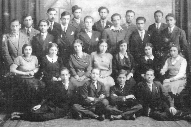 Buby Schieber und die jüdischen Schüler des Gymnasiums