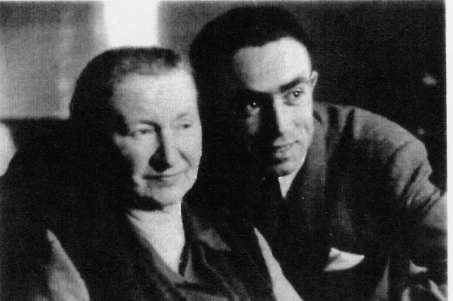 Buby Schieber mit seiner Mutter Sarah Schieber