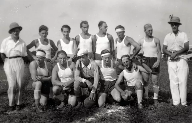 Wilhelm Steiner als Mitglied der Fußballmannschaft in der Dominikanischen Republik