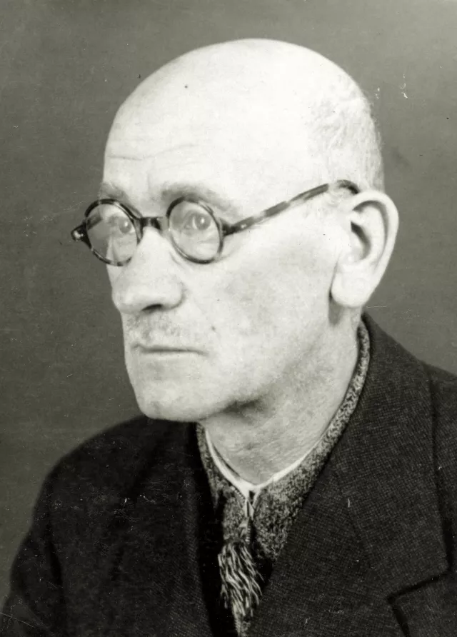 Jakob Steiner nach der Entlassung aus dem KZ Dachau 1939