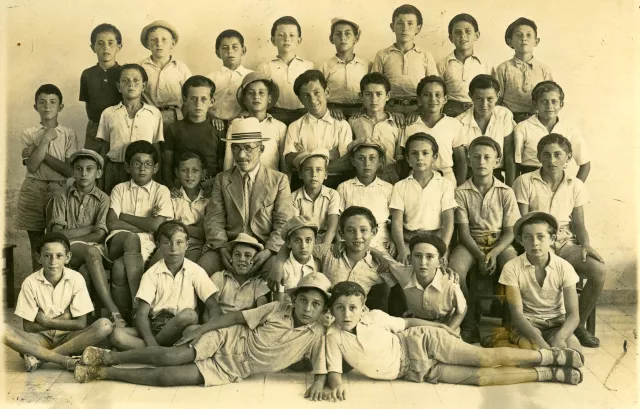 Hillel Kempler in der Volksschule