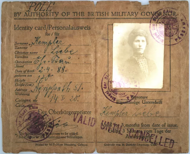 Personalausweis Liebe Kempler