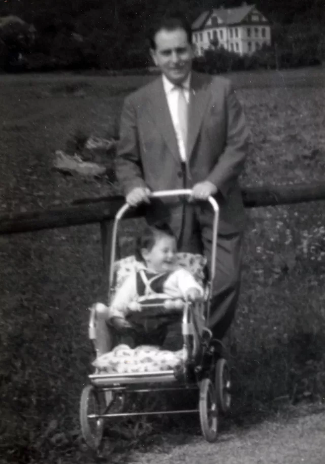 Gersh Muzicant mit seiner Tochter Desiree