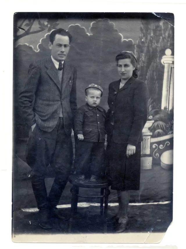 Jascha, Klara und Leon Muzicant