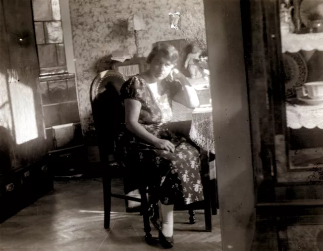 Kati Andai's mother Margit Erdos at home Kati Andai's mother Margit Erdos at home