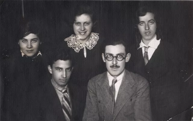 Bina Dekalo and her brother Marco Aroyo with friends