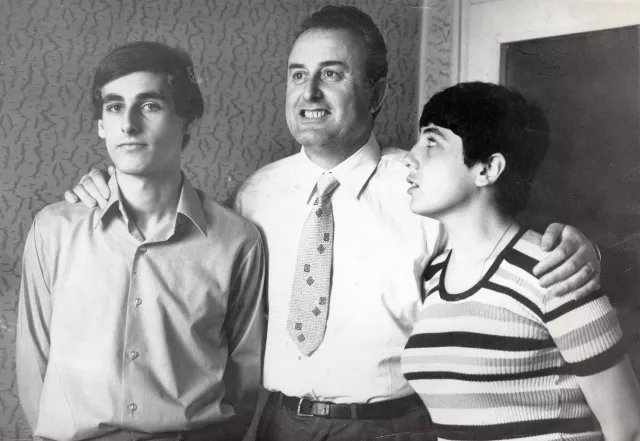 Eshua Almalech's son Mony Almalech has just finished high school