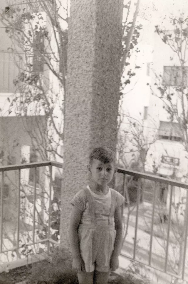 Eshua Almalech's son Mony Almalech for the first time in Israel