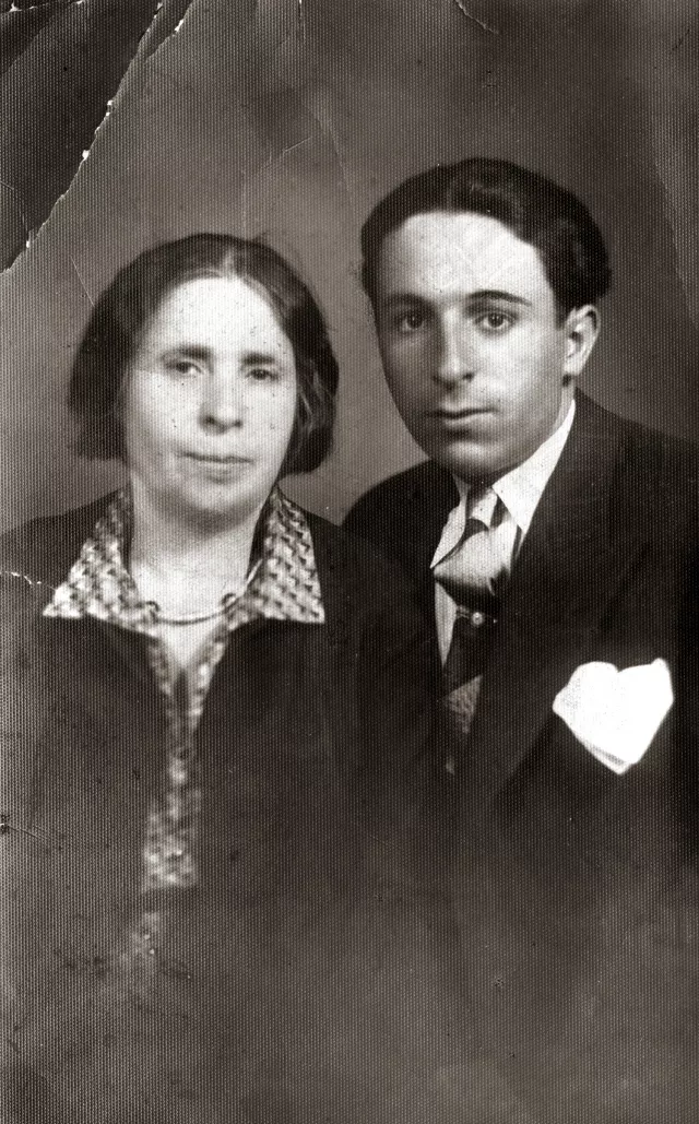 Sara Beraha and her son