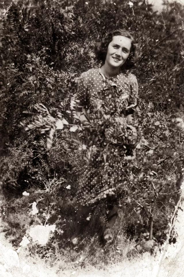 Gracia Albuhaire in the Karnobat city garden