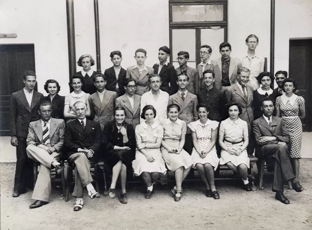 Rene Gershon as a student