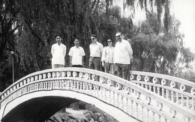 Jul and Sabina Levi in North Korea