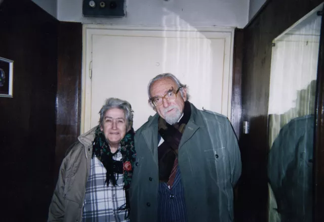 Jul Levi and the actress Leontina Arditi