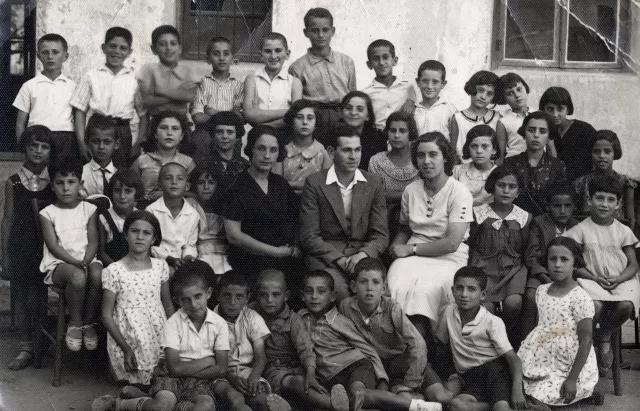 Korina Solomonova in the Jewish school