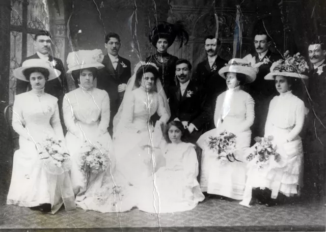Wedding photo of Bohor and Berta Kohen