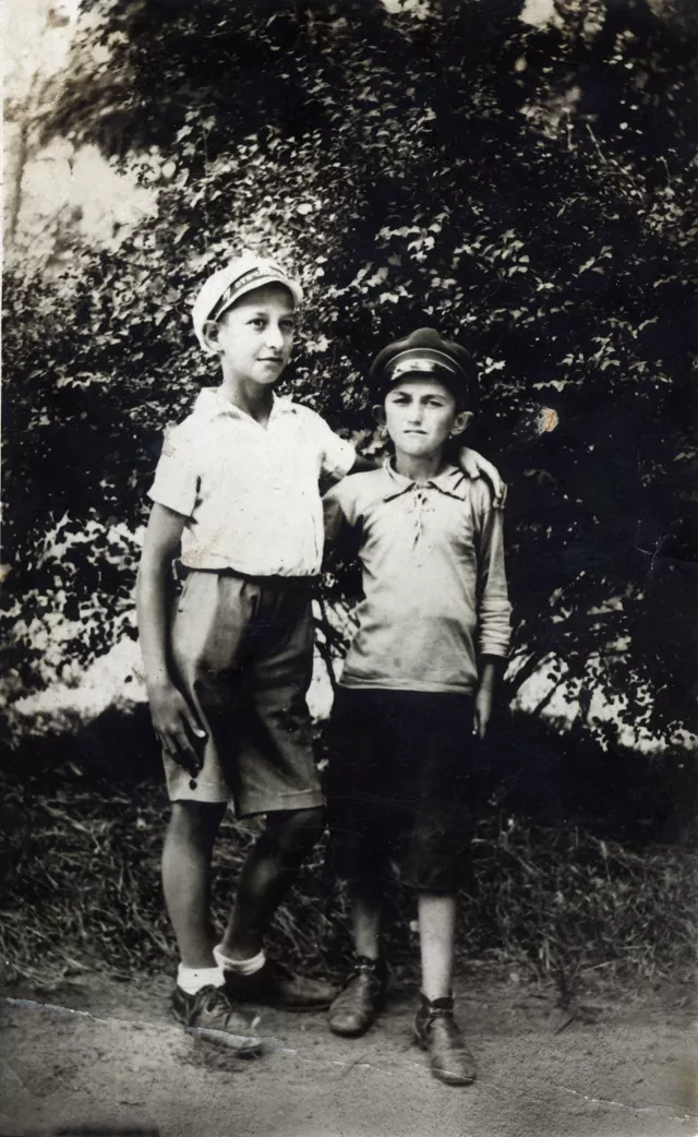 Leon Anzhel with Vulchan Vulchanov