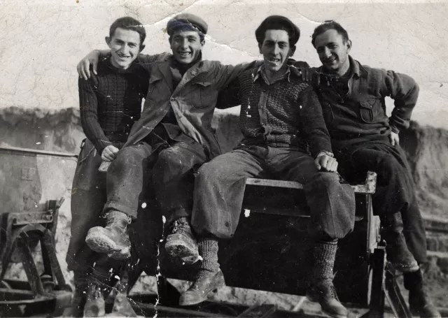 Anzhel Leon in the labor camp in the village of Chuchuligovo