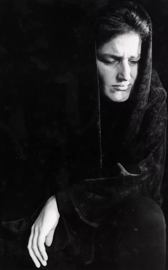 Leontina Arditi in the one-man performance 'For You, Man'