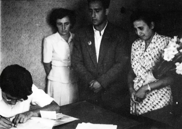 The wedding of Lea and Leon Beraha