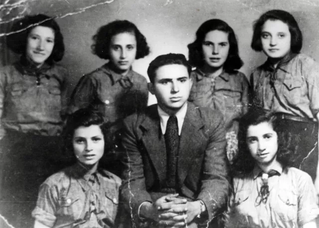 Members of the Hashomer Hatzair Jewish youth organization