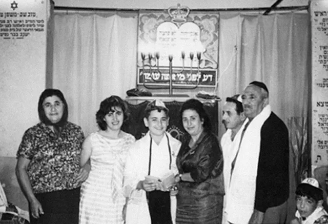 The bar mitzvah of Lea Beraha's nephew