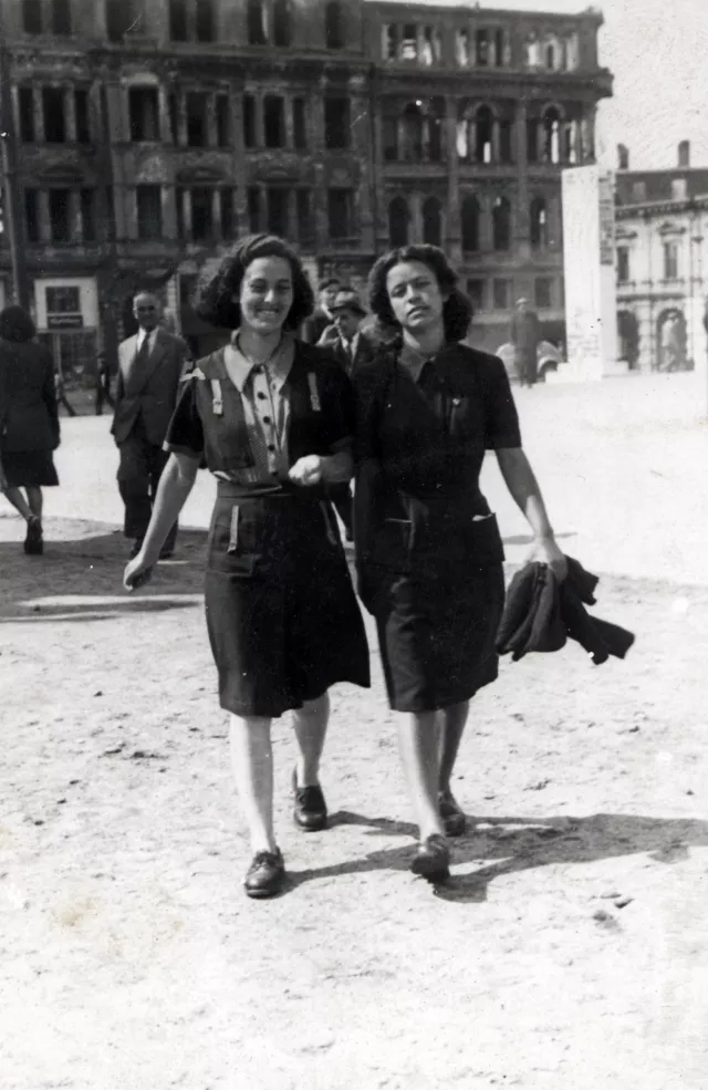 Luna Davidova and Klara Behar Luna Davidova and Klara Behar