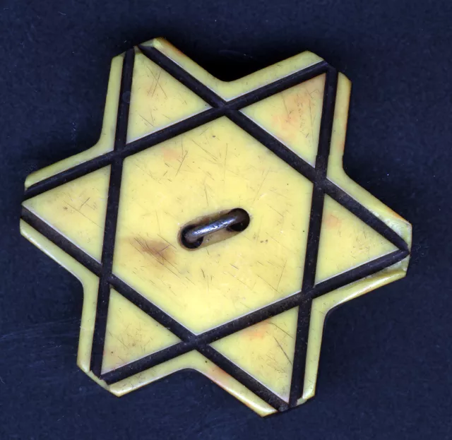 The yellow David star The yellow David star