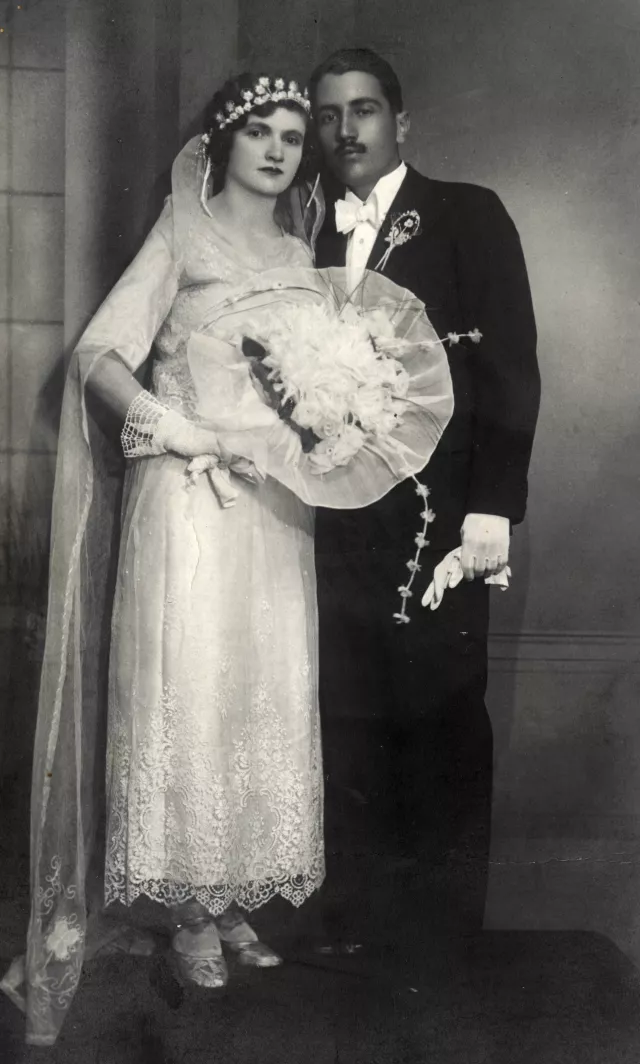 Wedding picture of Nissim Yuda Komforti