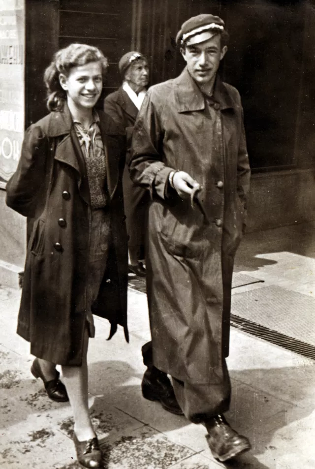 Mazal Asael with her friend Tolia in Sofia