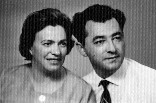 Mazal Asael together with her husband Mois Asael