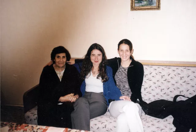 Matilda Israel with Matilda and Leontina Israel