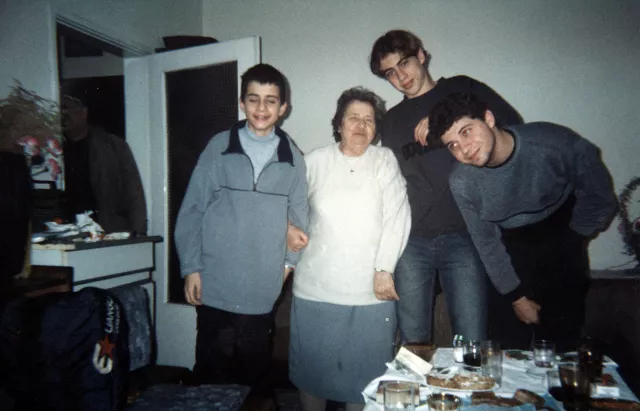 Mimi-Matilda Petkova with her grandsons