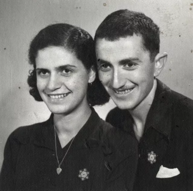 Roza and Leon Anzel at their engagement