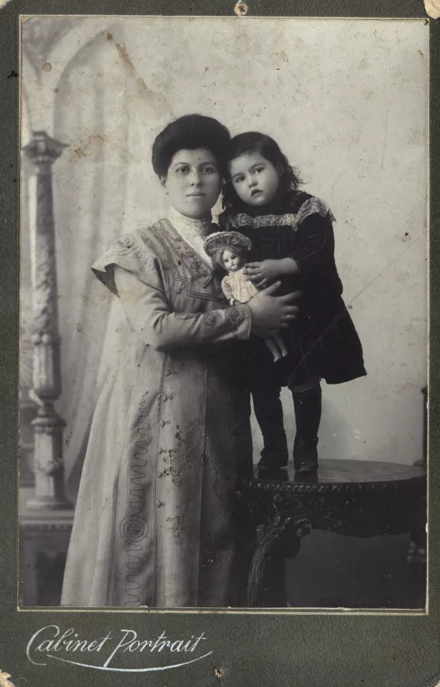 Evgenia Solomon Aroyo and Berta Meshulam Aroyo